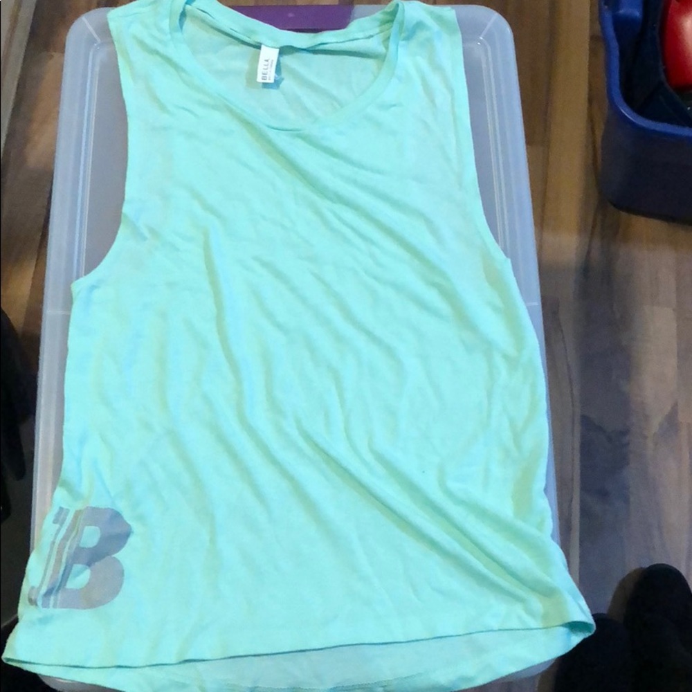 Barre workout tank